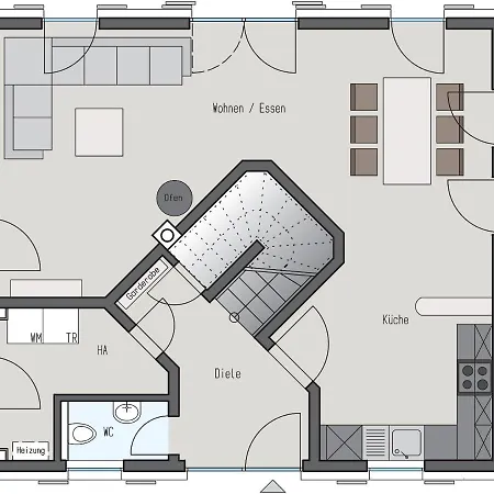 Hébergement de vacances Schilfrohrsaenger 18 Fuhlendorf (Mecklenburg-Vorpommern)